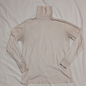 L.L. Bean Pale Pink Turtleneck Top